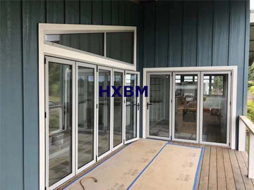 Electroforesis de aluminio de cristal anodizada EPDM de las puertas plegables para el edificio