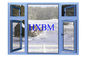 vidrio de aluminio 2.28pvb del doble de Windows de la capa del polvo de la junta de 5m m 12A EPDM